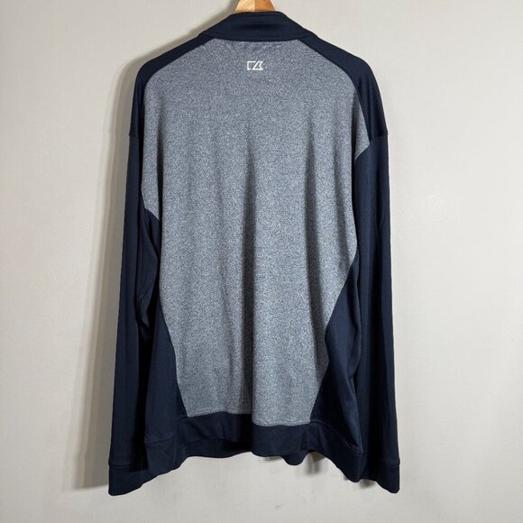 Cutter & Buck Villanova Wildcats CB Drytec Replay Half Zip Pullover Men XXL NWOT - Picture 10 of 15